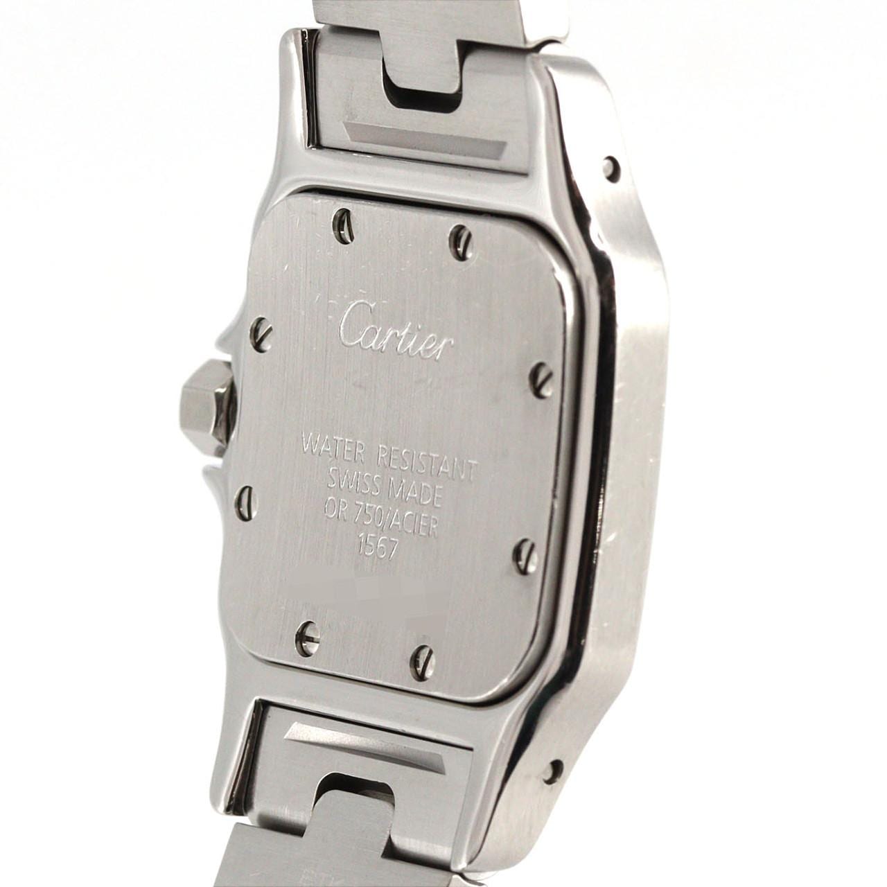 カルティエ サントスガルベSM PGコンビ W20103C4 SSxPG クォーツ