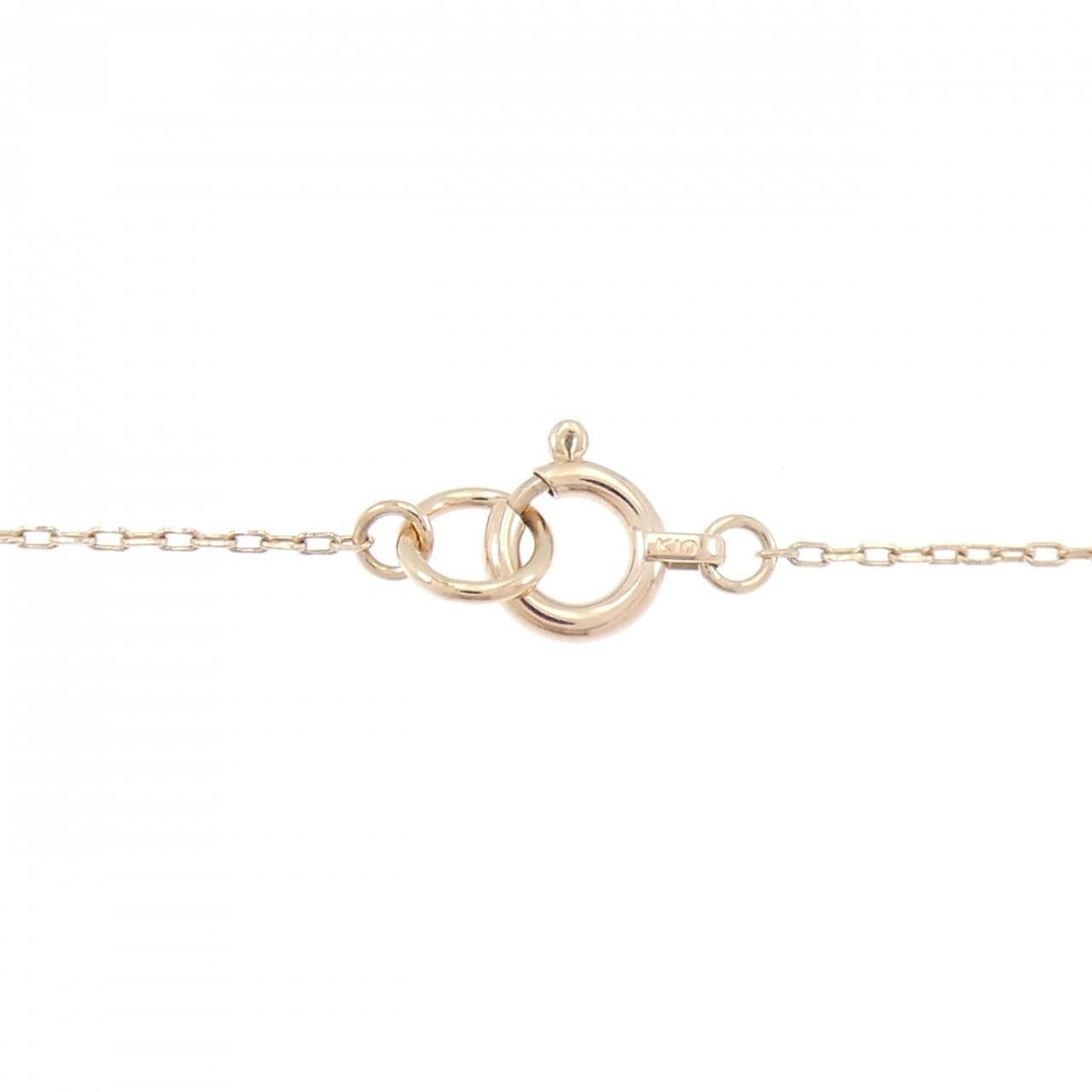 K10PG ハート ダイヤモンド ブレスレット