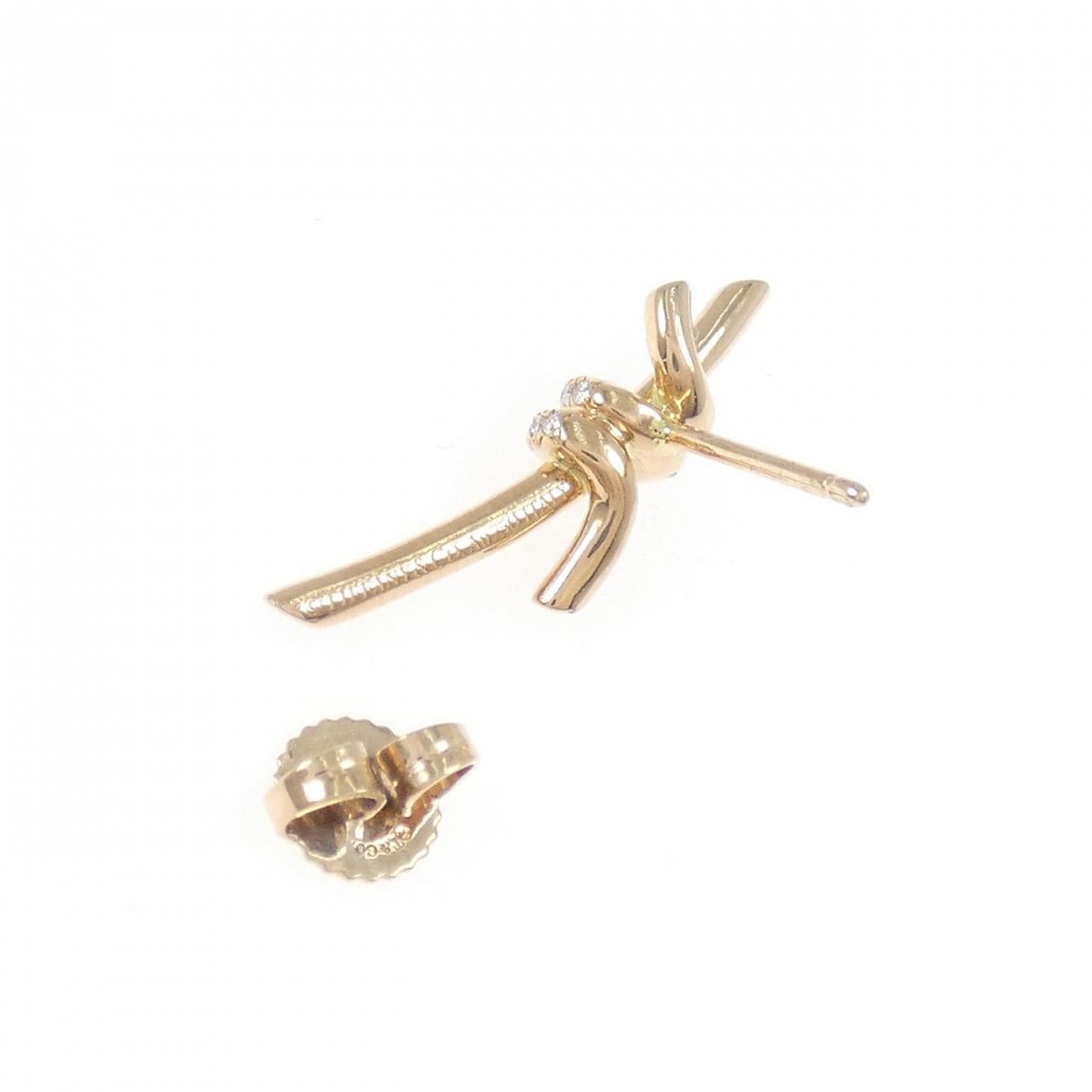 ティファニー ノット ピアス 片耳