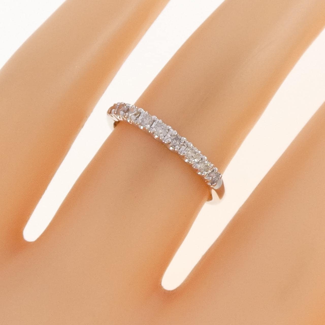 K10WG ダイヤモンド リング 0.20CT
