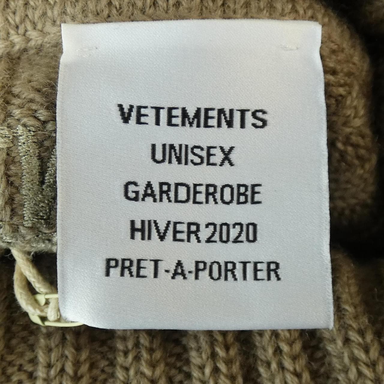 ヴェトモン VETEMENTS ニット