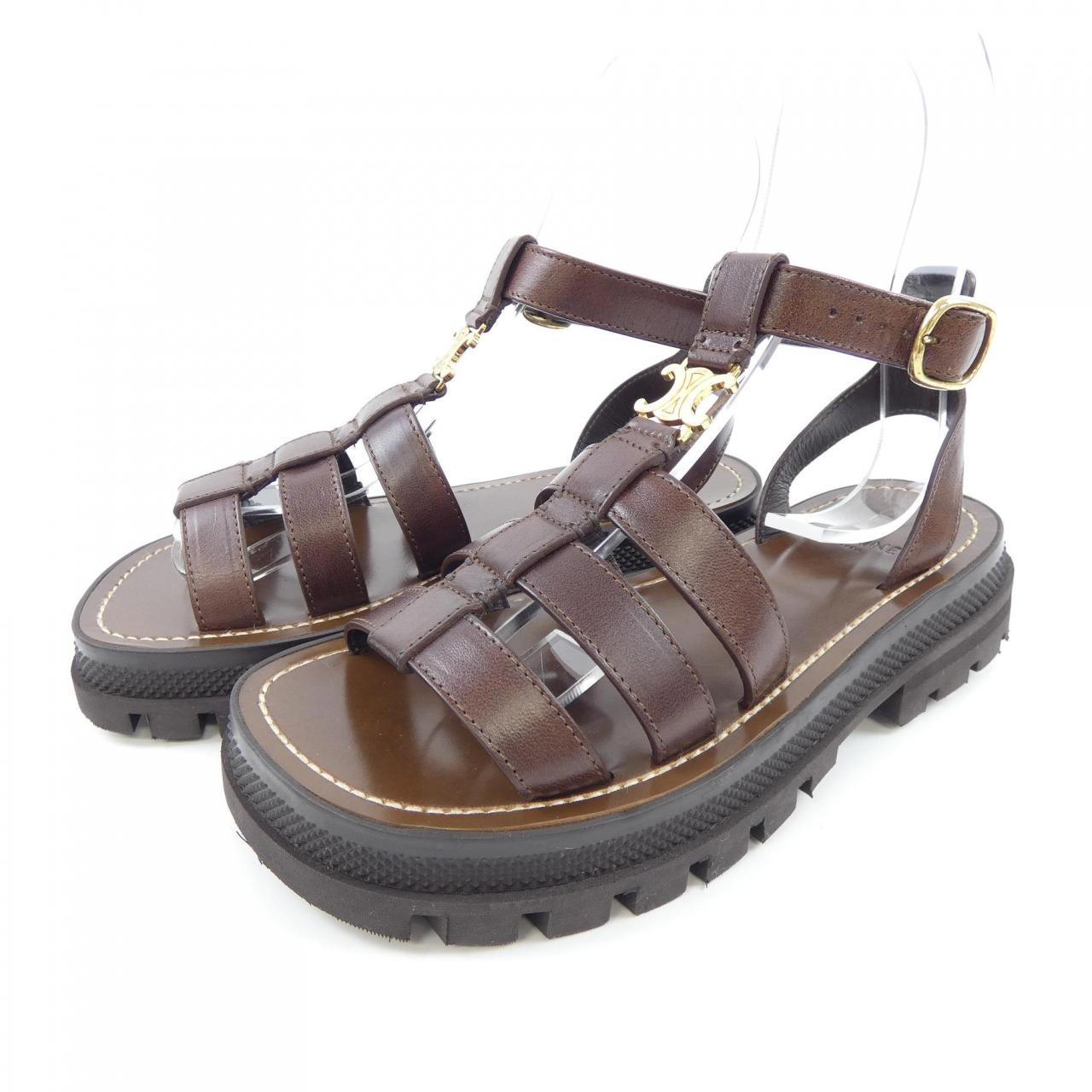 セリーヌ CELINE クレアトリオンフグラディエーター 352463778C サンダル