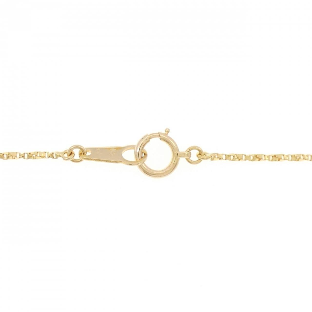 K18YG ruby necklace 0.21CT