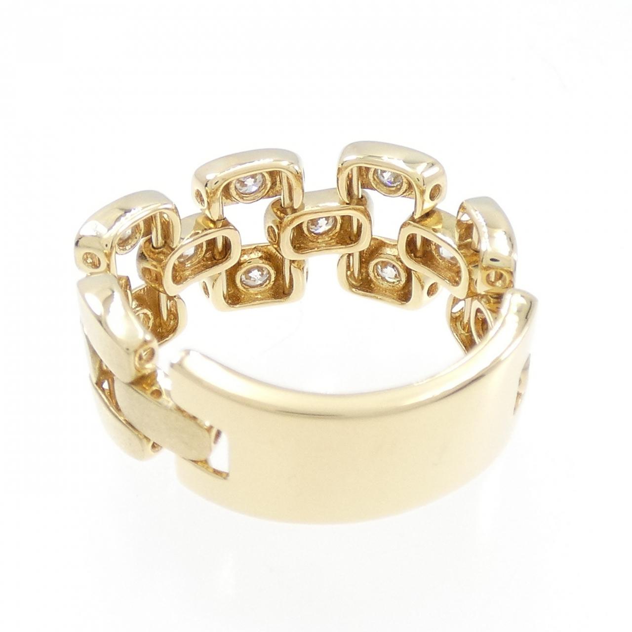 K18YG ダイヤモンド リング 0.50CT