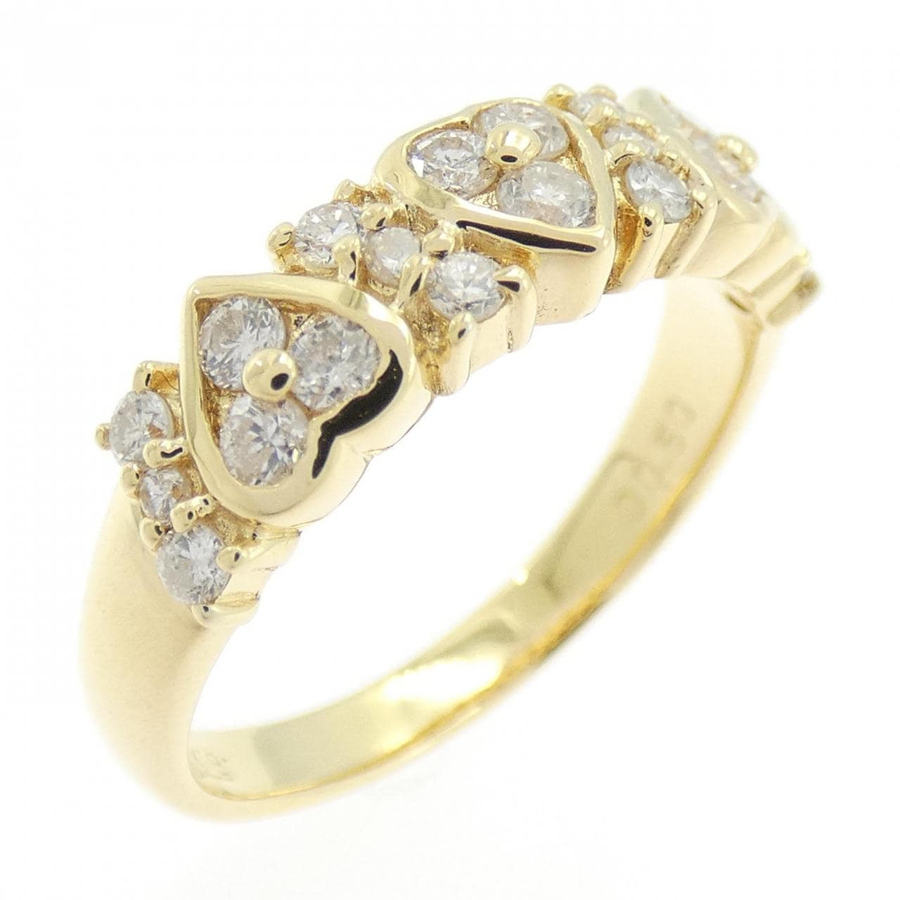 K18YG ダイヤモンド リング 0.50CT