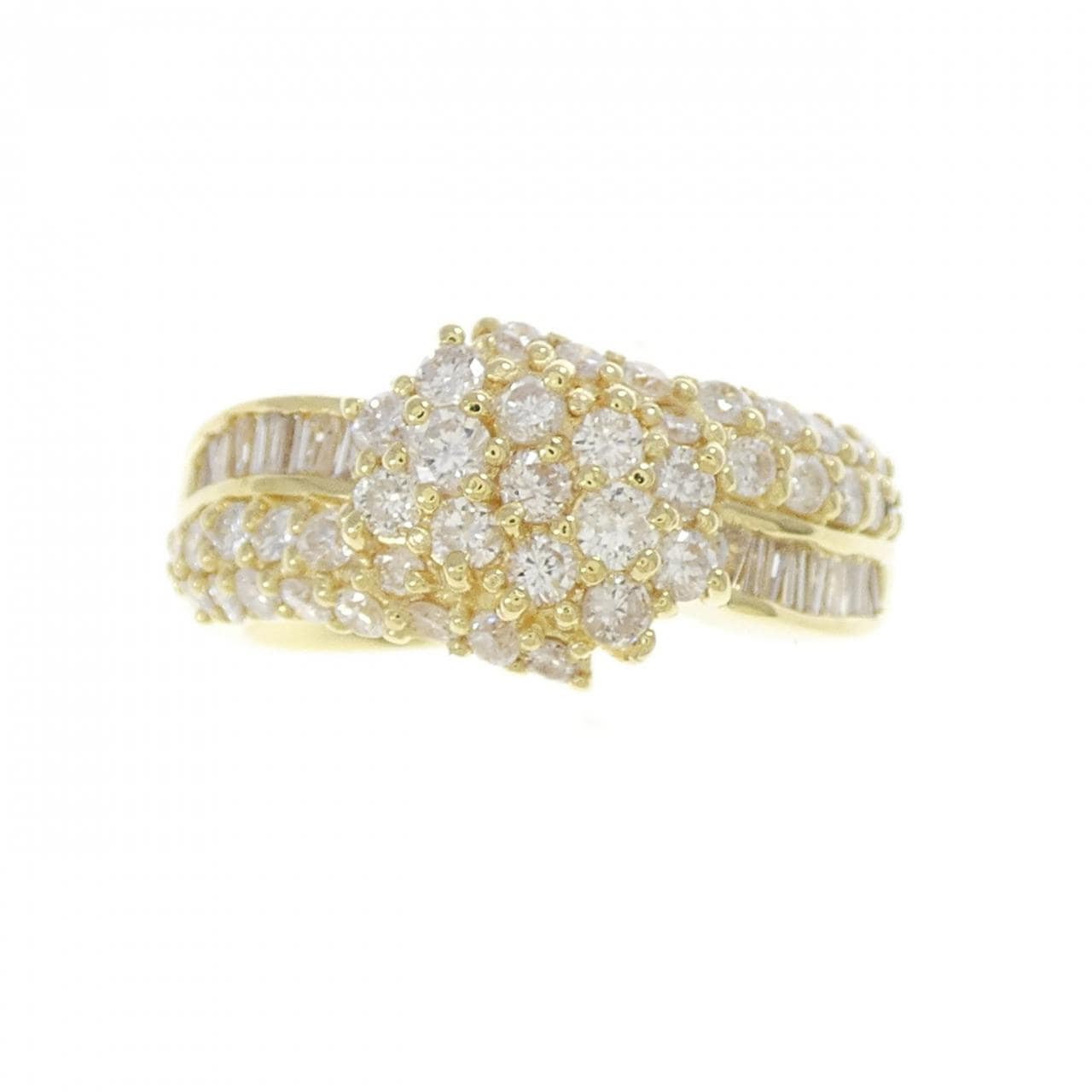 K18YG ダイヤモンド リング 1.05CT