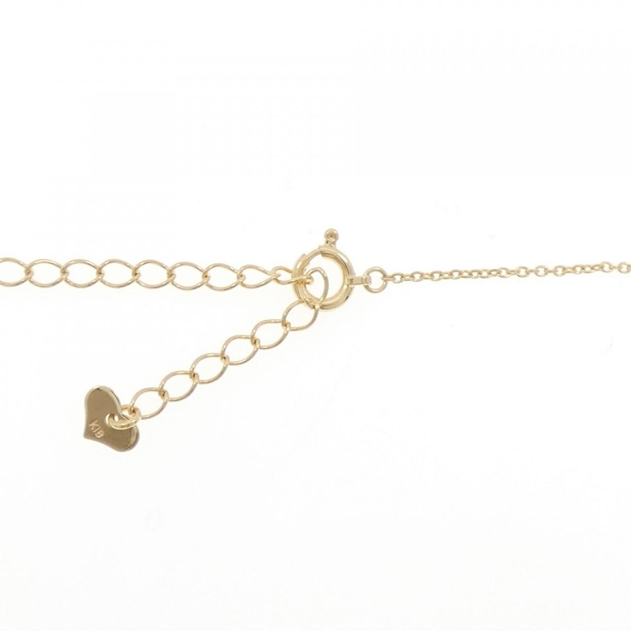 K18YG ダイヤモンド ネックレス 0.15CT