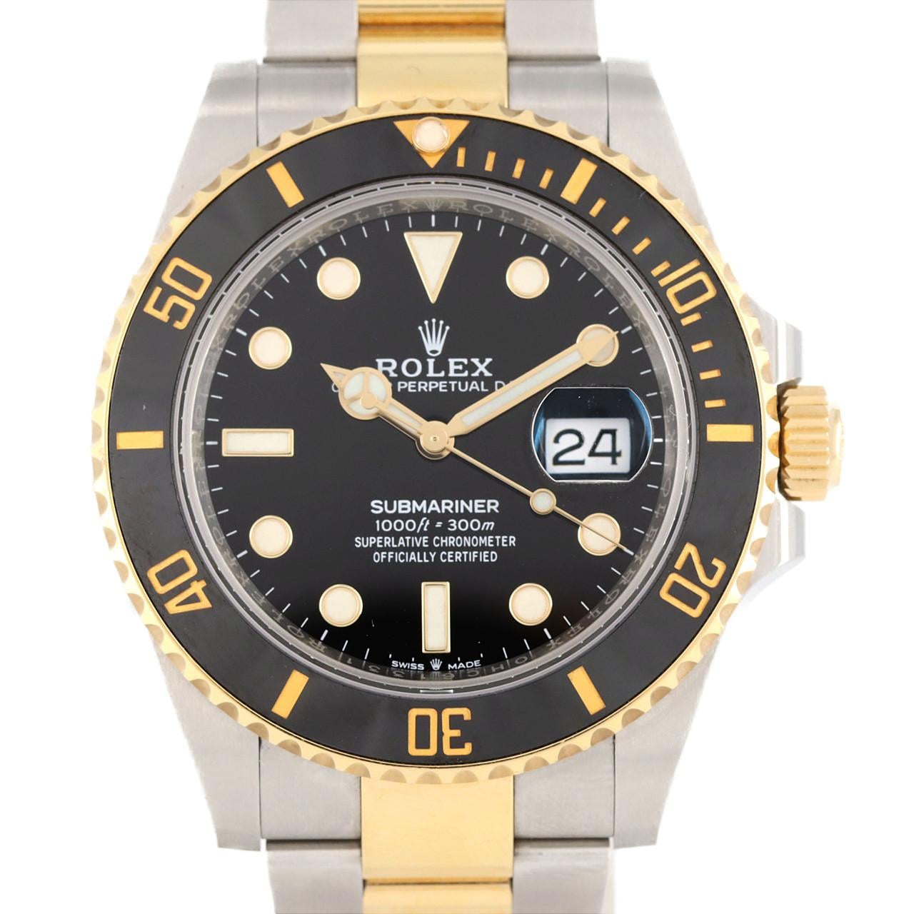 ROLEX Submariner Date 126613LN SSxYG自动上弦random number