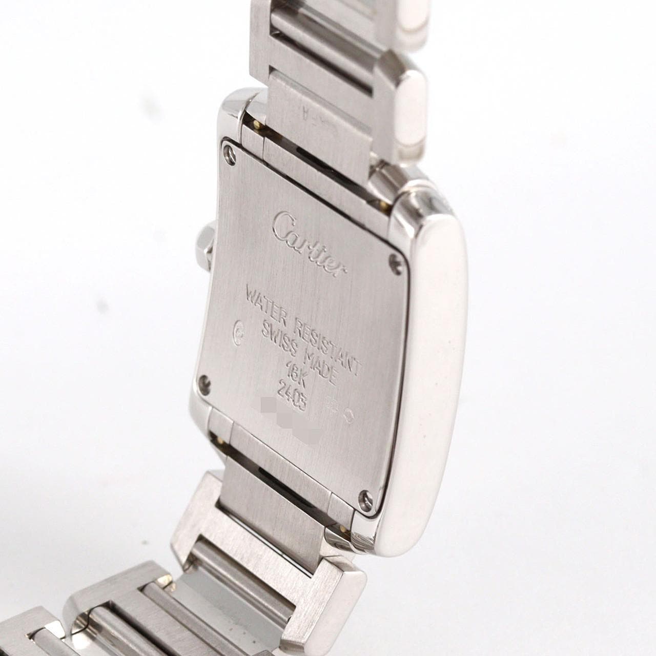 カルティエ タンクフランセーズSM WG/D･ブレスハーフD WE1002SC WG クォーツ