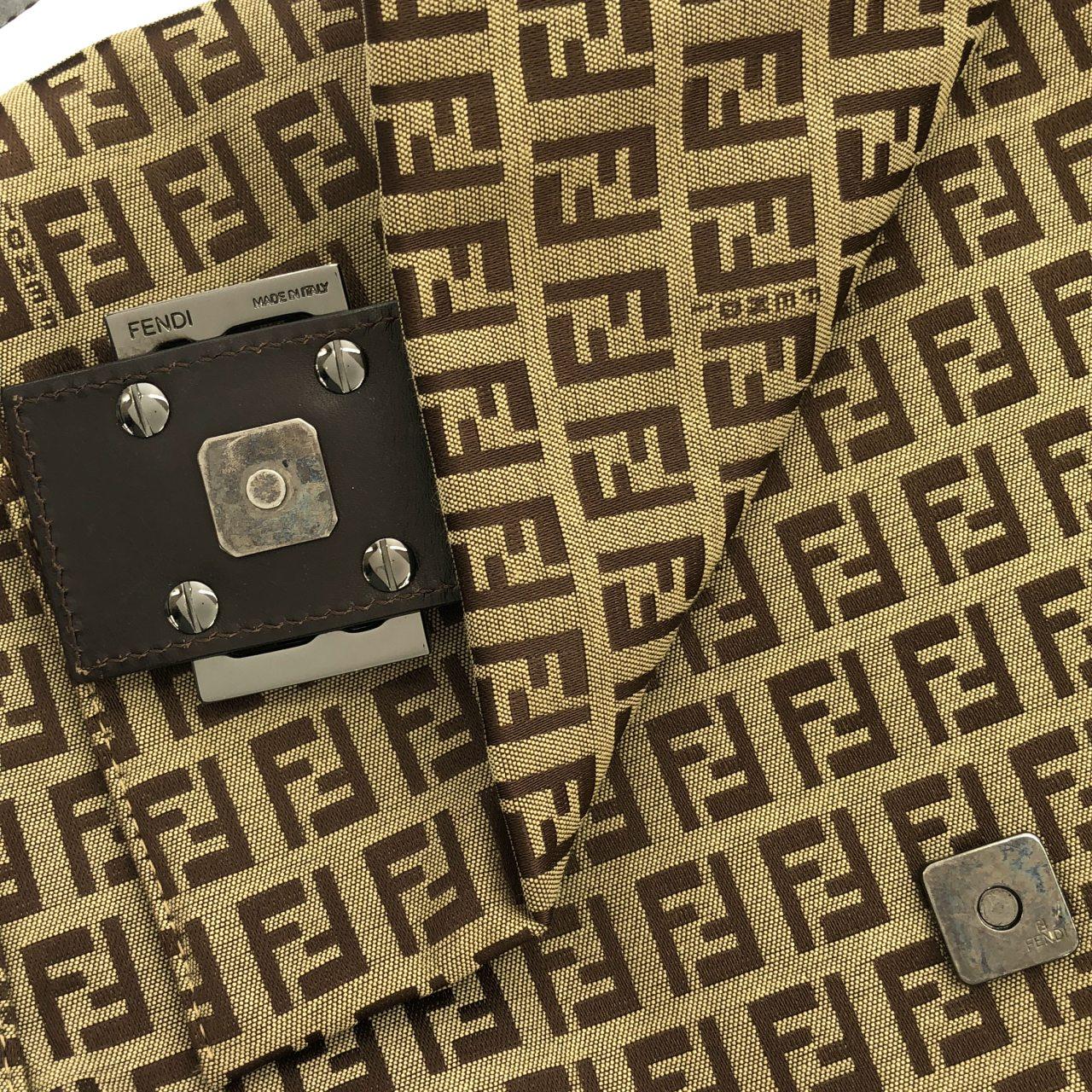 【ヴィンテージ】フェンディ マンマ バゲット 8BR001 NY1 ショルダーバッグ