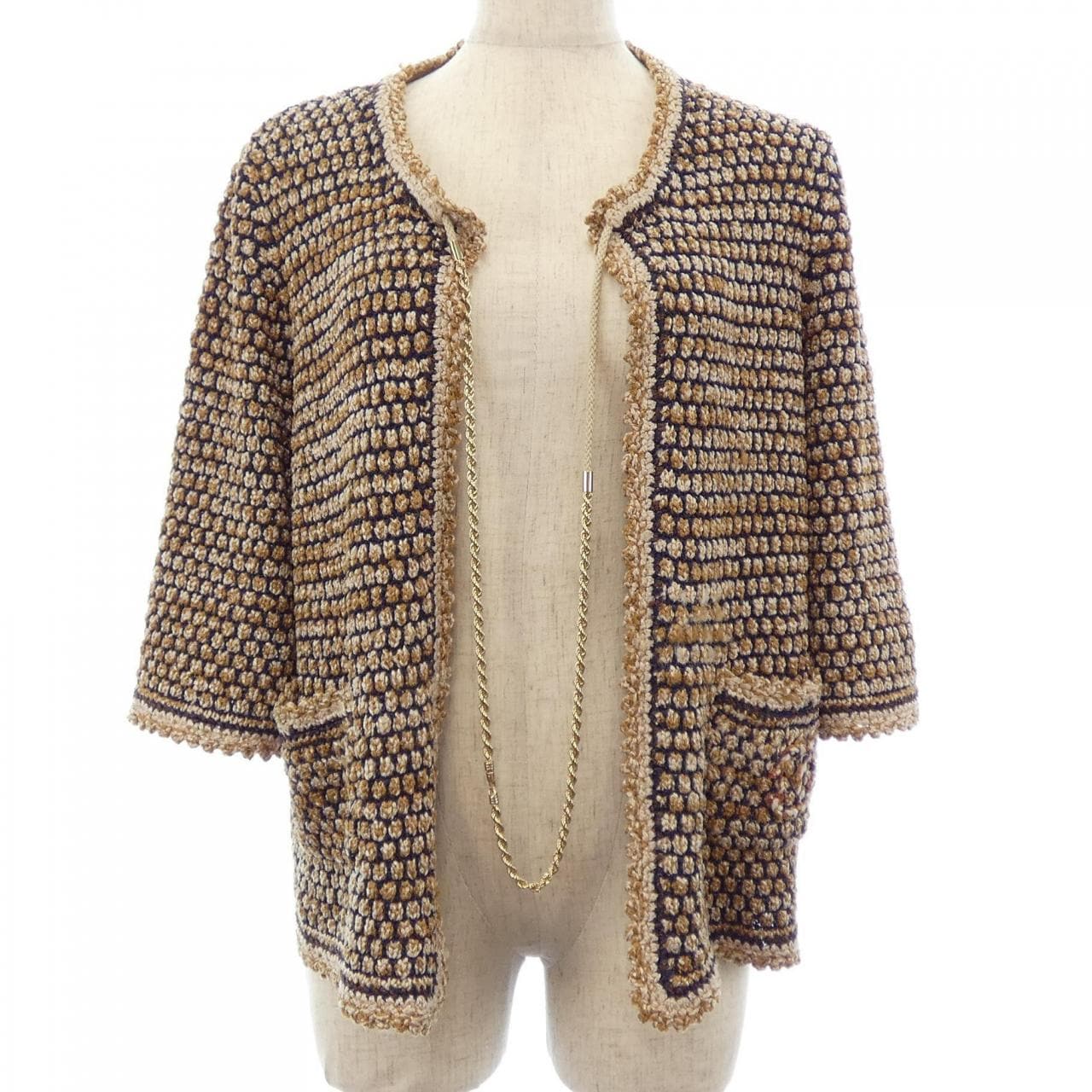 シャネル CHANEL P40652K03000 カーディガン