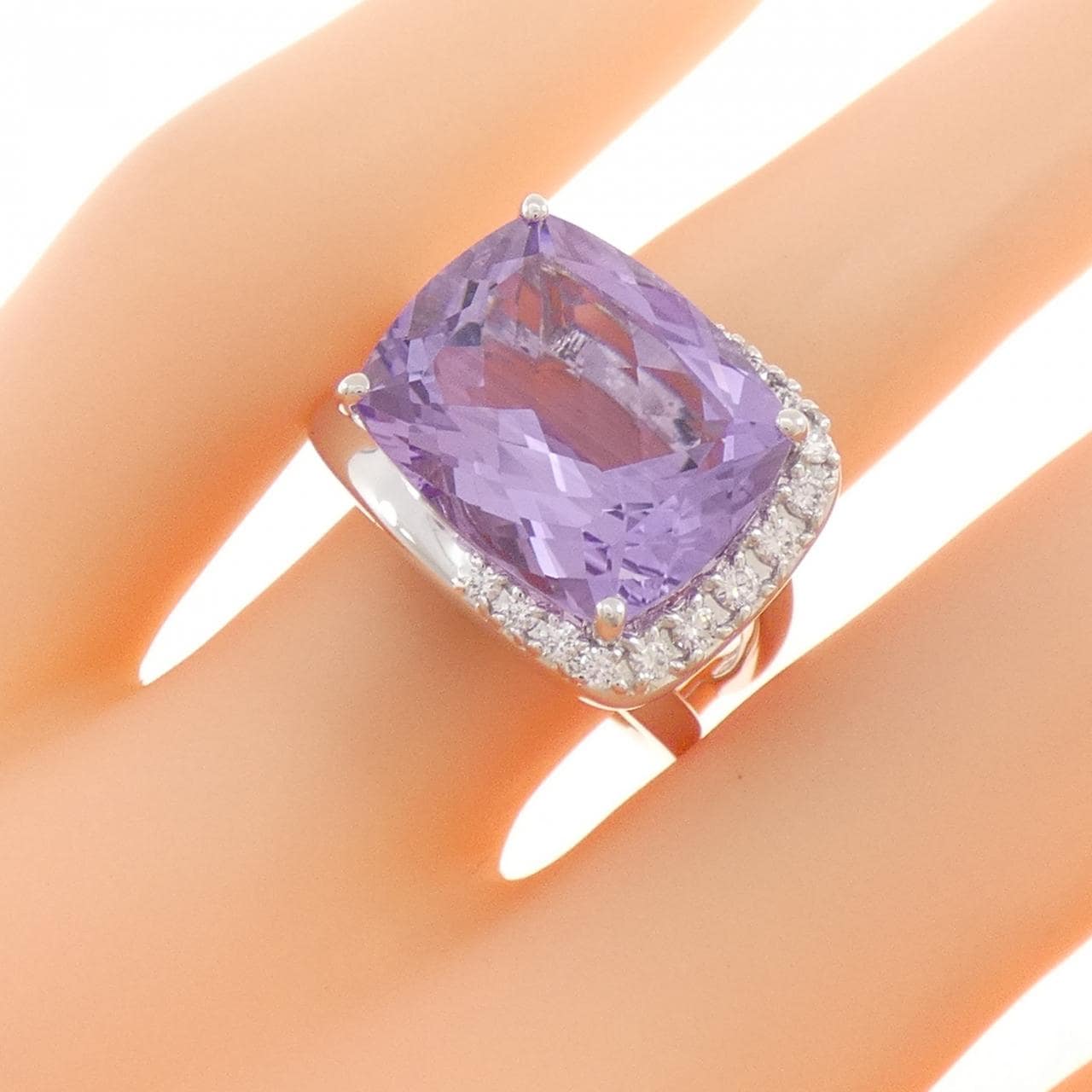 タサキ アメジスト リング 9.02CT