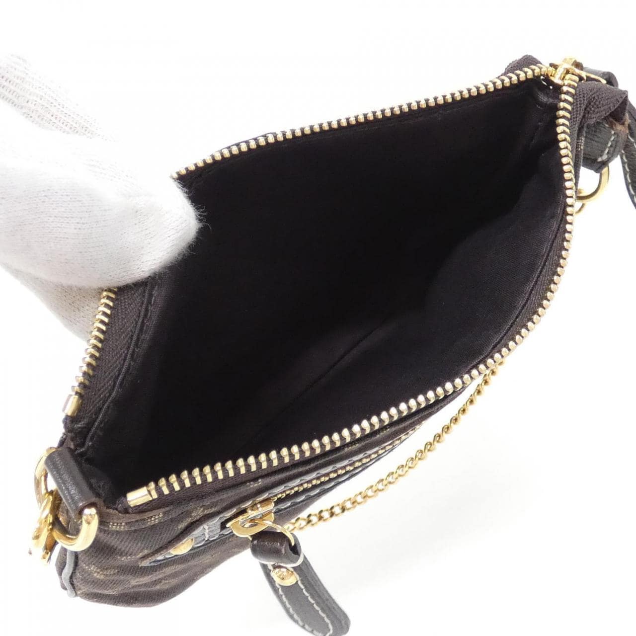 ルイヴィトン モノグラム ミニラン ミニ ポシェット アクセソワール M95668 アクセサリーポーチ