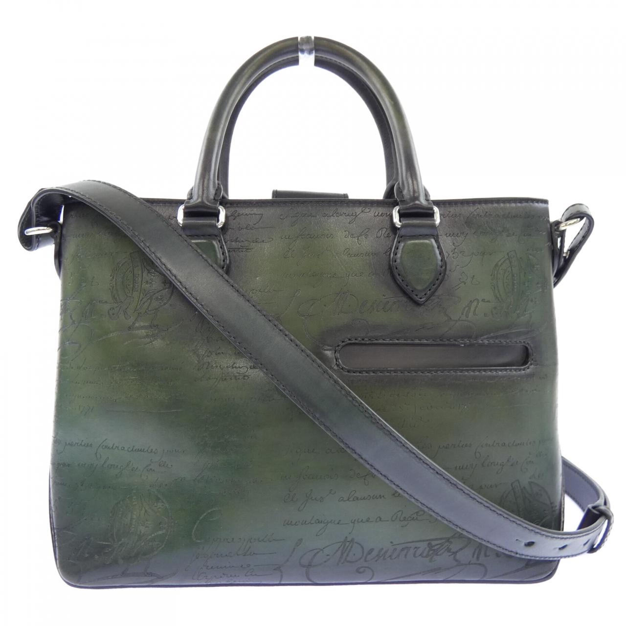 ベルルッティ Berluti トゥジュールXSスクリットレザートートバック BAG