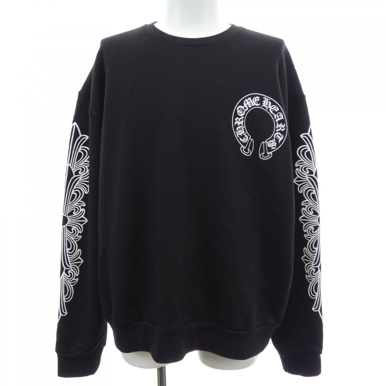 クロムハーツ CHROME HEARTS ホースシュー HORSE SHOE フローラルクロス 408196533******695 スウェット