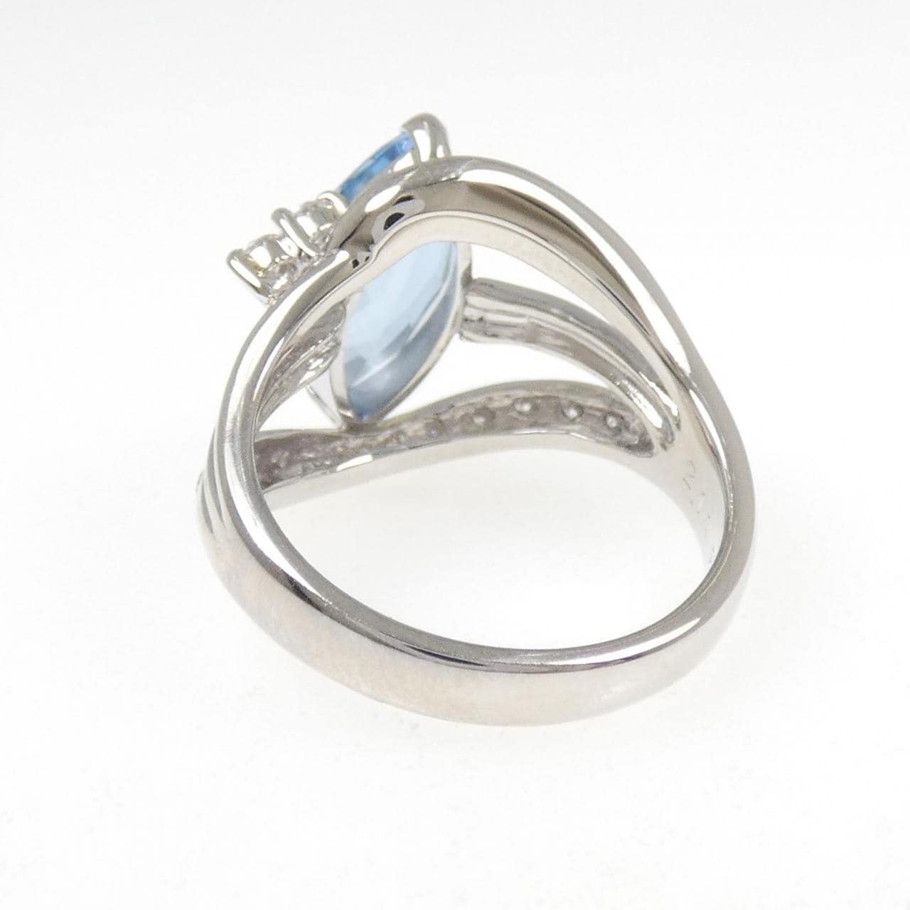PT900 アクアマリン リング 2.14CT
