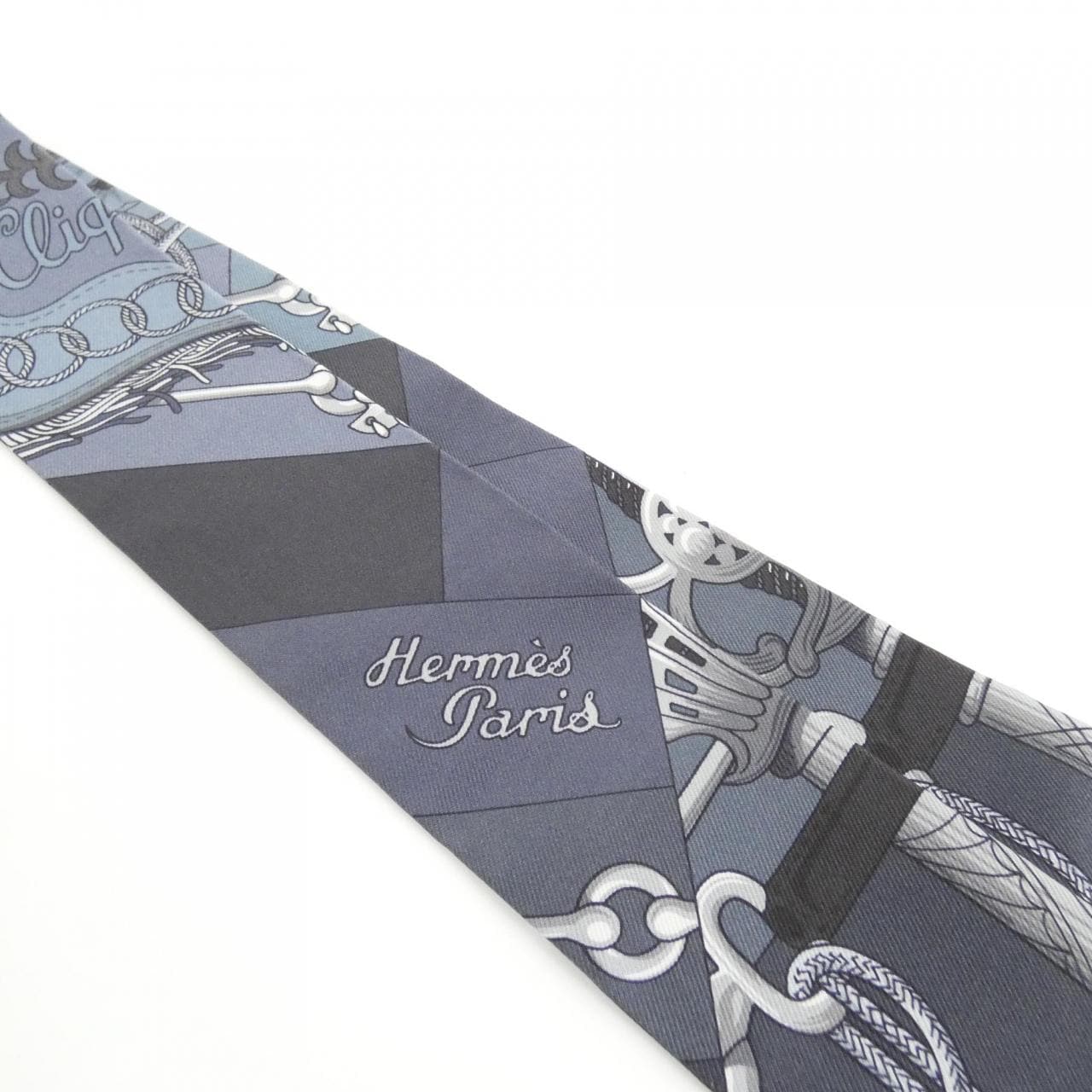 【未使用品】エルメス CLIQUETIS ツイリー 061574T スカーフ