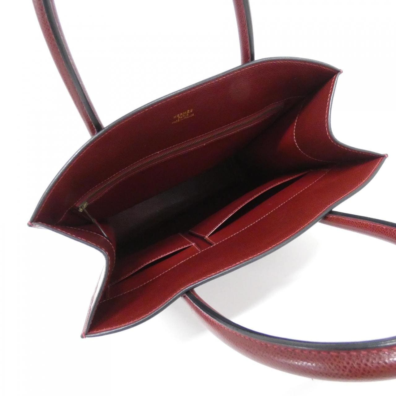 【ヴィンテージ】エルメス ホワイト バス アップ バッグ