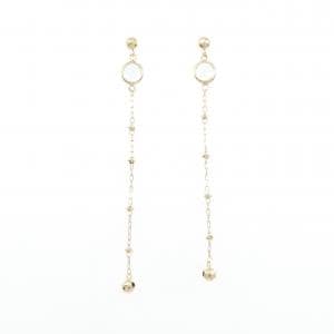 4゜C ブルートパーズ ピアス