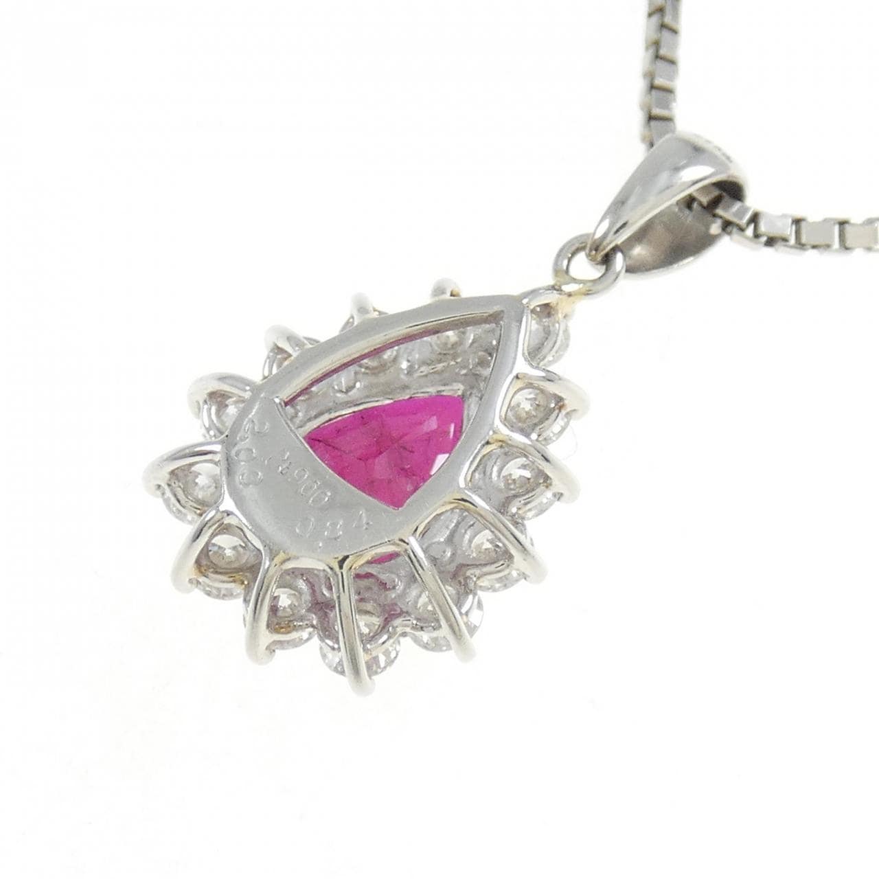 PT ルビー ネックレス 2.03CT