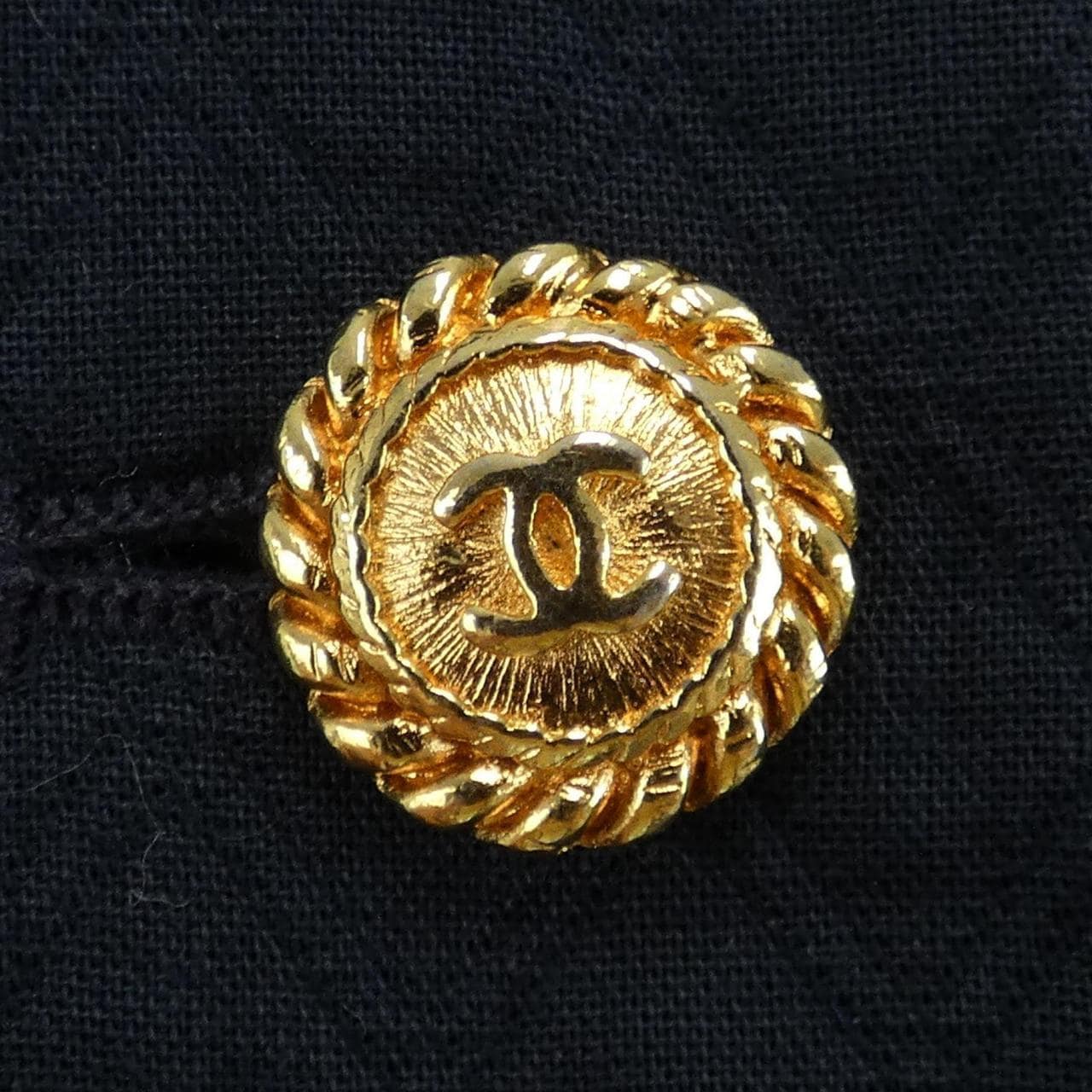 [vintage] CHANEL collarless jacket
