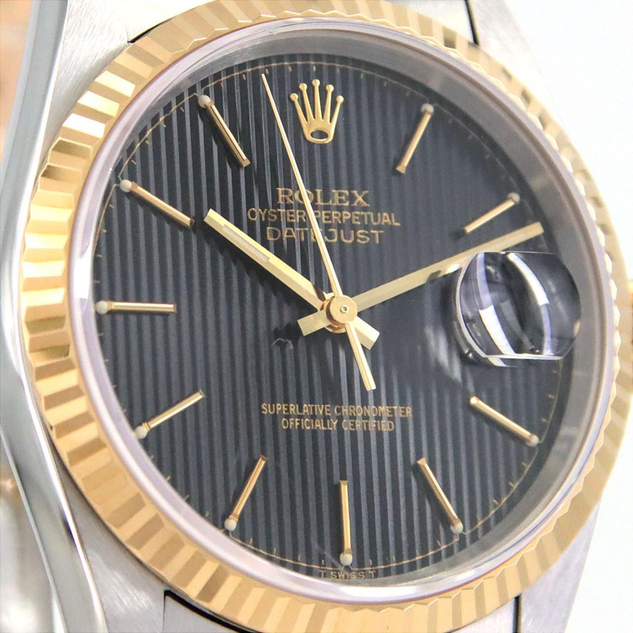 ロレックス デイトジャスト 16233 SSxYG 自動巻 T番