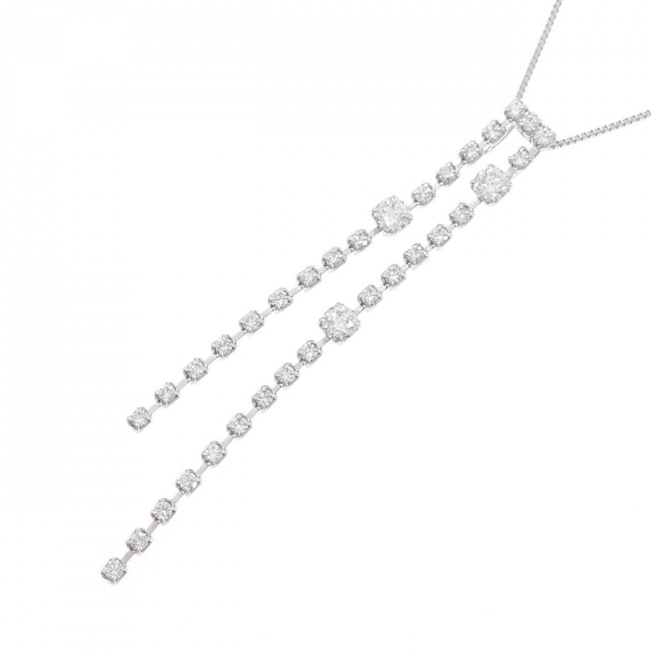 PT850 ダイヤモンド ネックレス 1.00CT