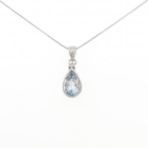 PT900/PT850 アクアマリン ネックレス 1.19CT