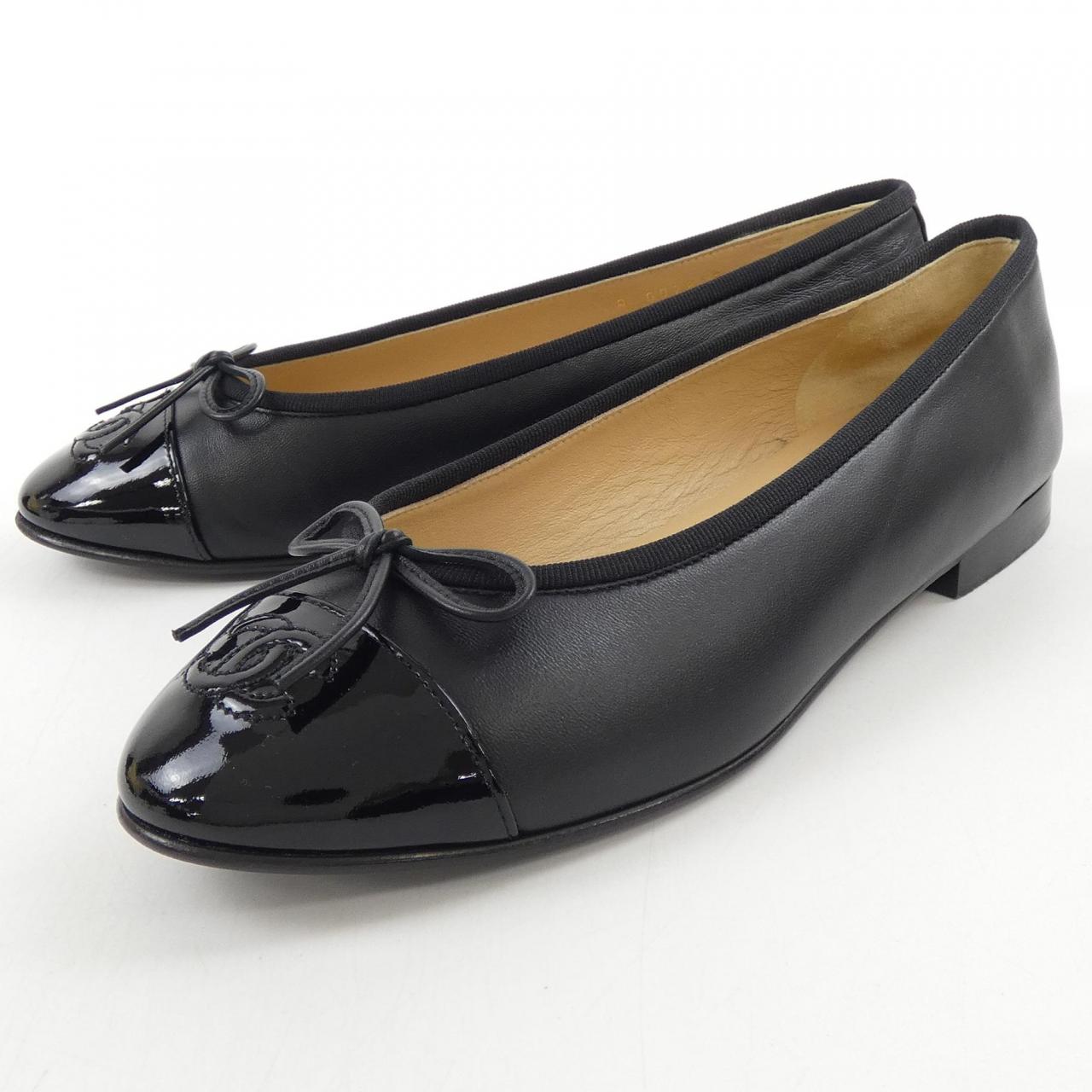 シャネル CHANEL バレリーナ G02819Y01552 フラットシューズ