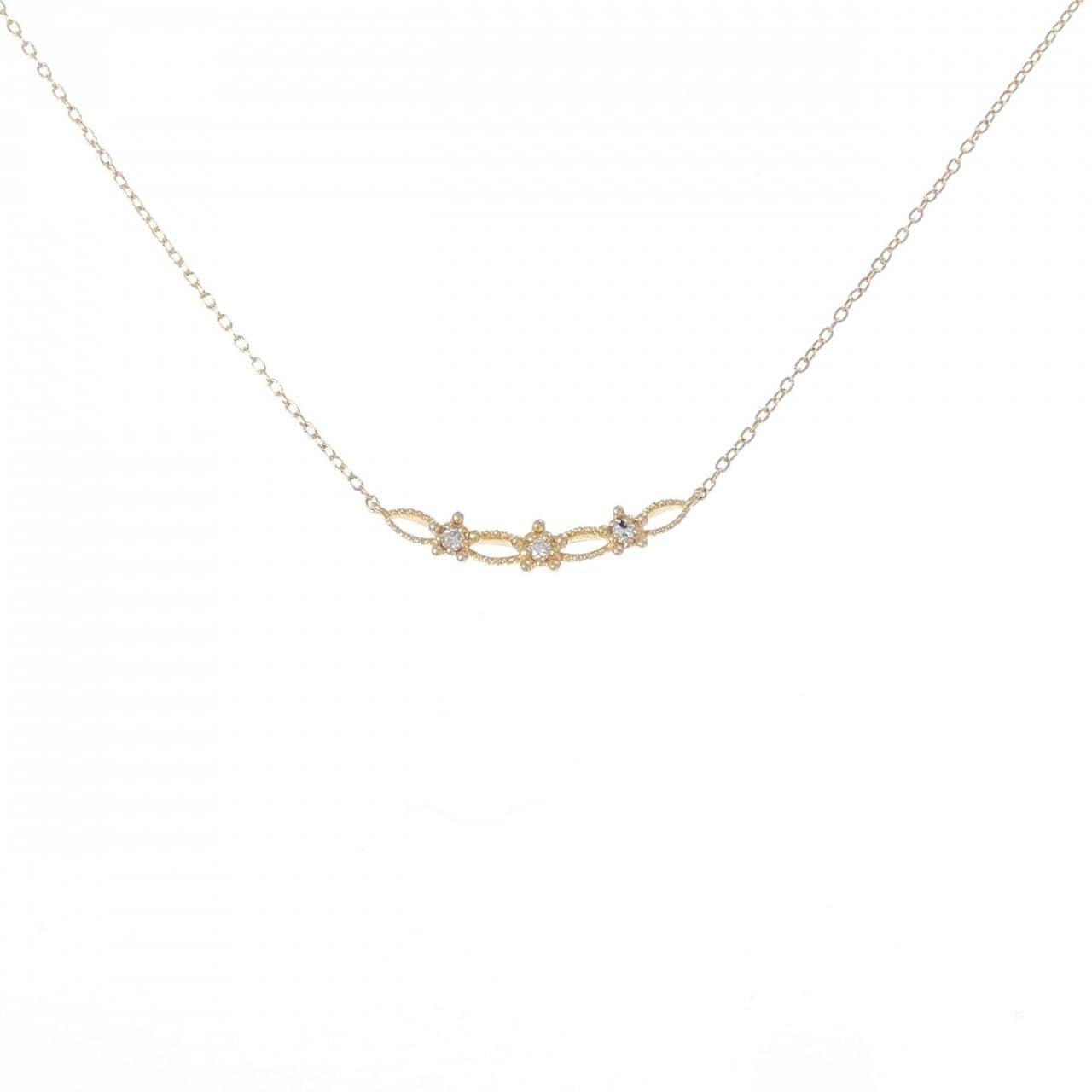 スタージュエリー ダイヤモンド ネックレス 0.03CT