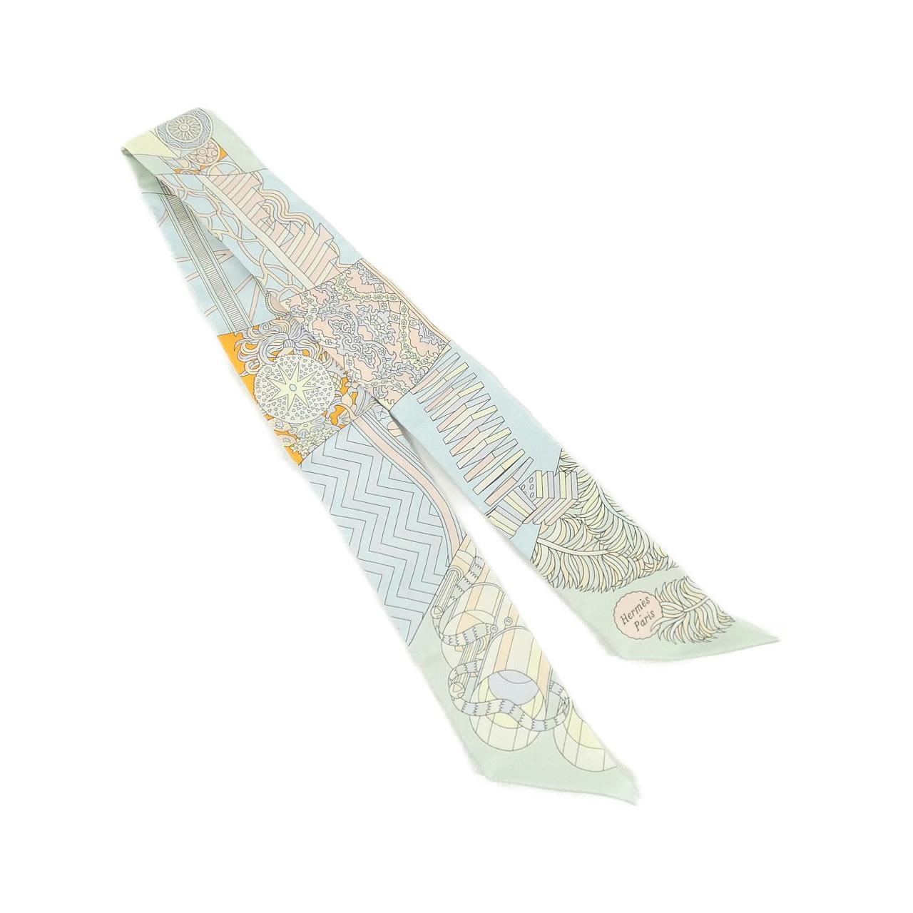 【未使用品】エルメス DE L'OMBRELLE AUX DUELS ツイリー 063464S スカーフ