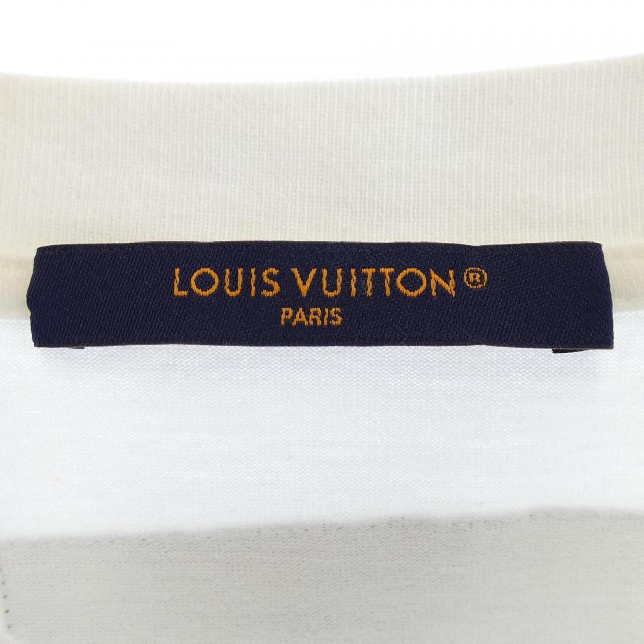 ルイヴィトン LOUIS VUITTON エンボスLVコットンTシャツ HNY55WDT3 Tシャツ