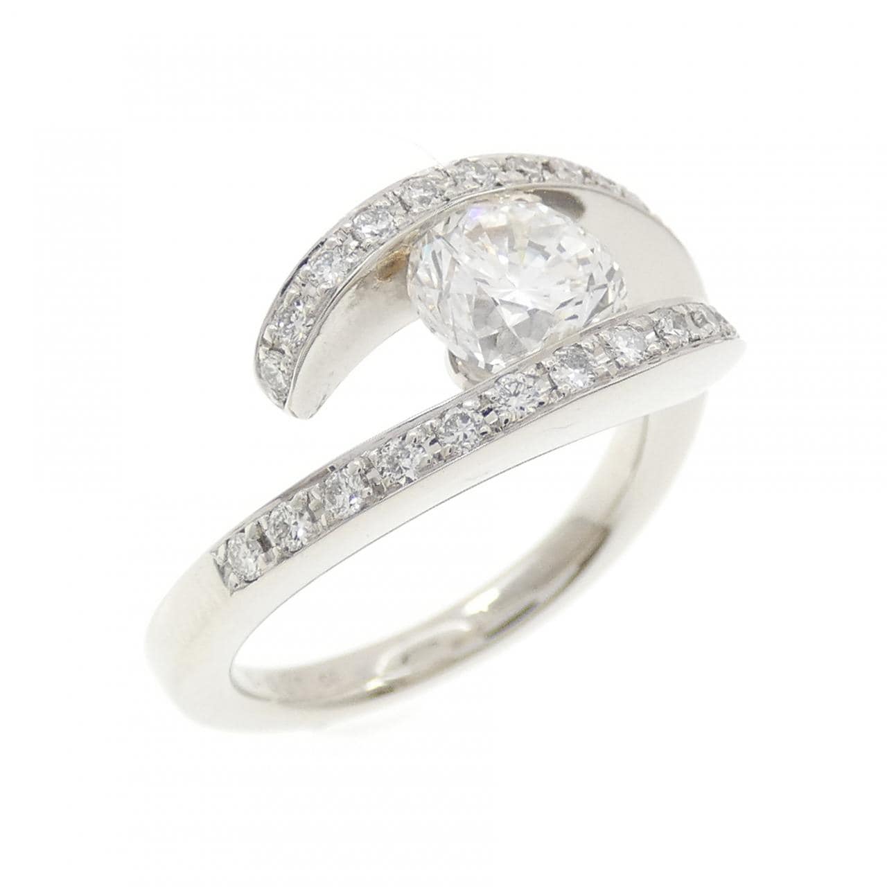 PT900 ダイヤモンド リング 1.001CT