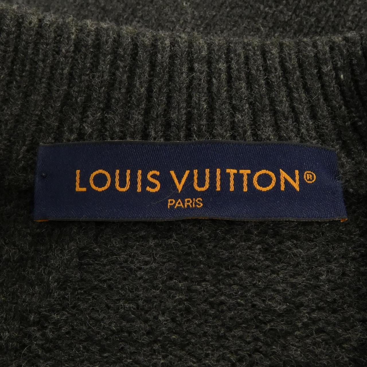 ルイヴィトン LOUIS VUITTON モノグラムジャカードウールハーフジッププルオーバー HSN04WNOS ニット