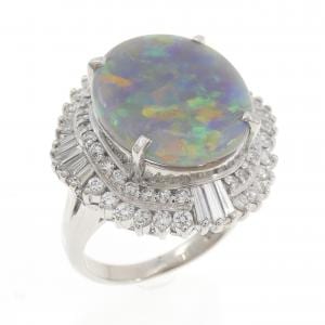 PT900 ブラックオパール リング 4.35CT