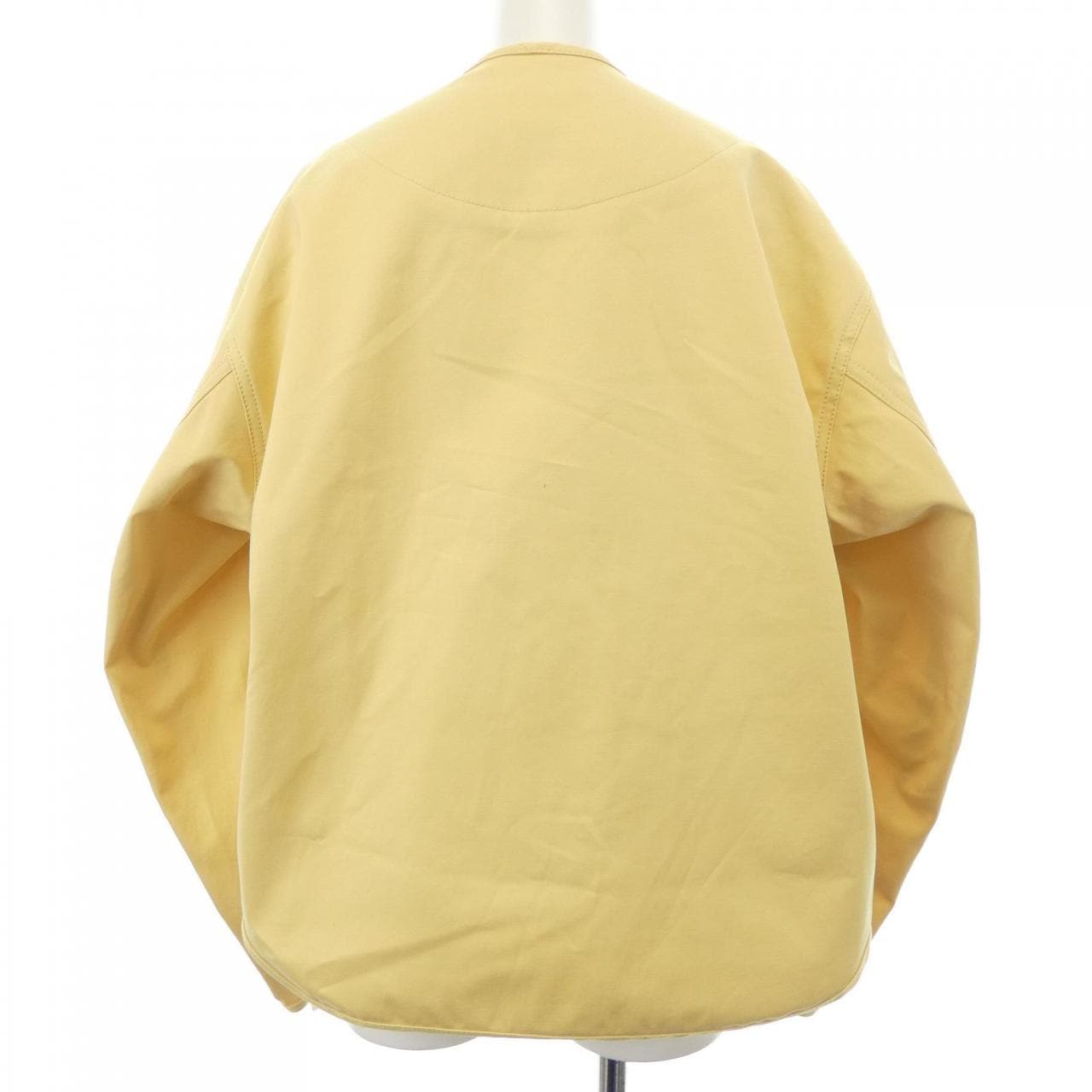 エルメス HERMES JACKET WITH EQUESTRIAN DETAILS 5E0163DQ ノーカラージャケット