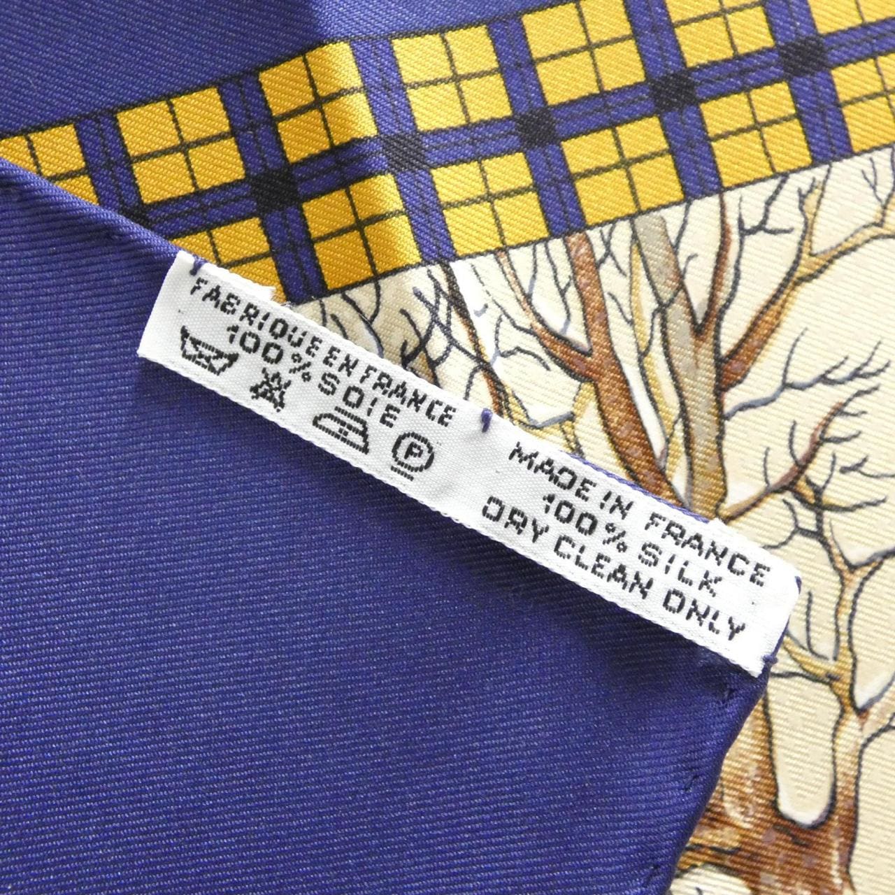 エルメス L'HIVER EN POSTE カレ スカーフ