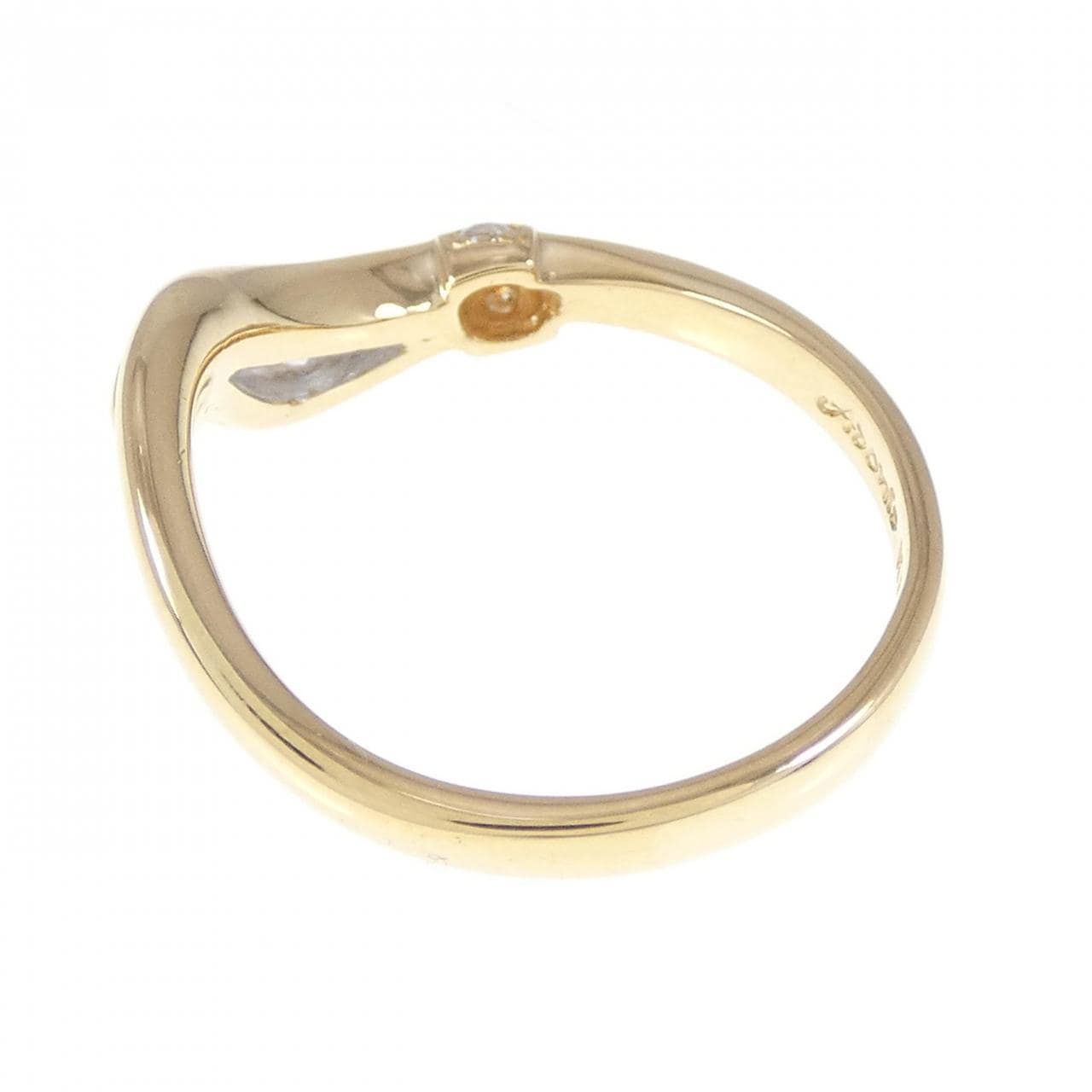 K18YG/K18WG鑽石0.11CT
