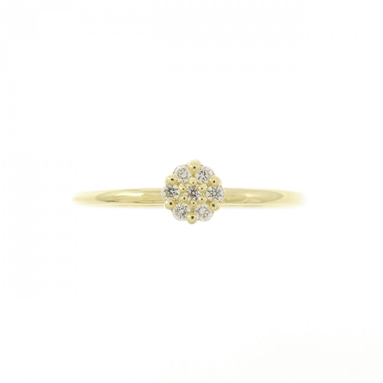 【新品】K18YG ダイヤモンド リング 0.04CT