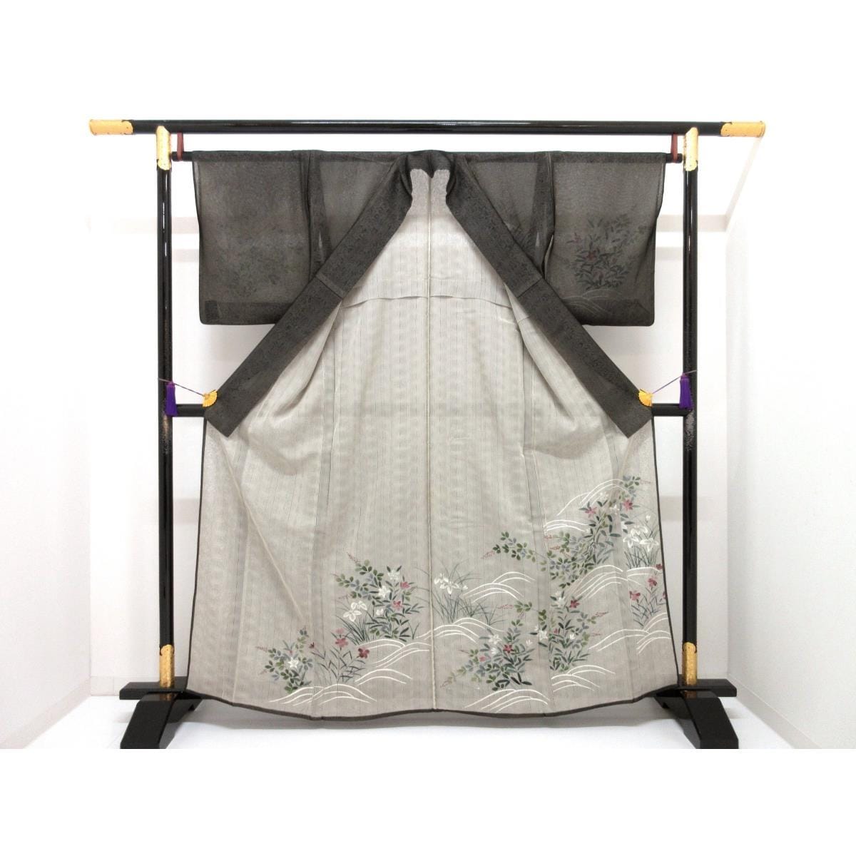 単衣　紗合せ訪問着