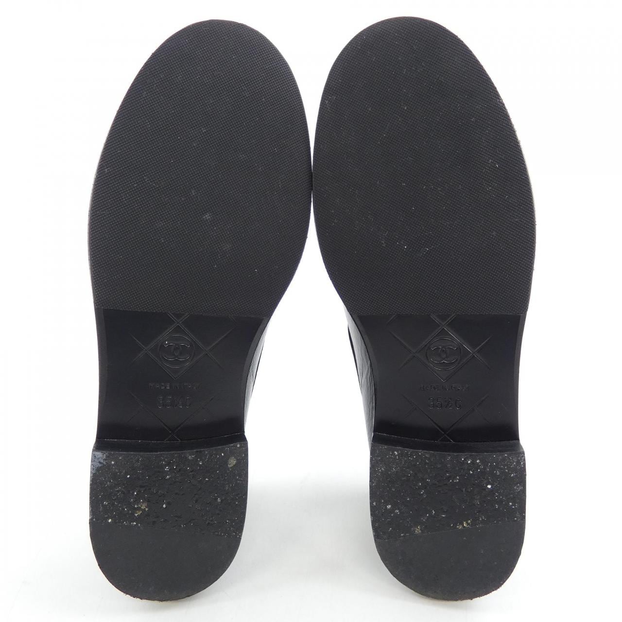 シャネル CHANEL ターンロック モカシン G45474B16503 シューズ