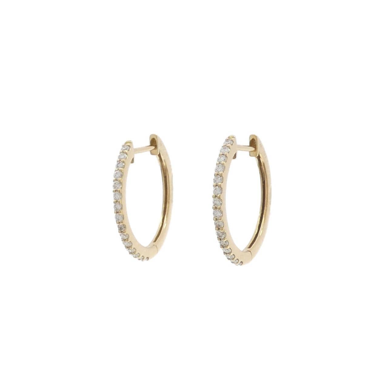 【リメイク】K18YG ダイヤモンド ピアス 0.30CT
