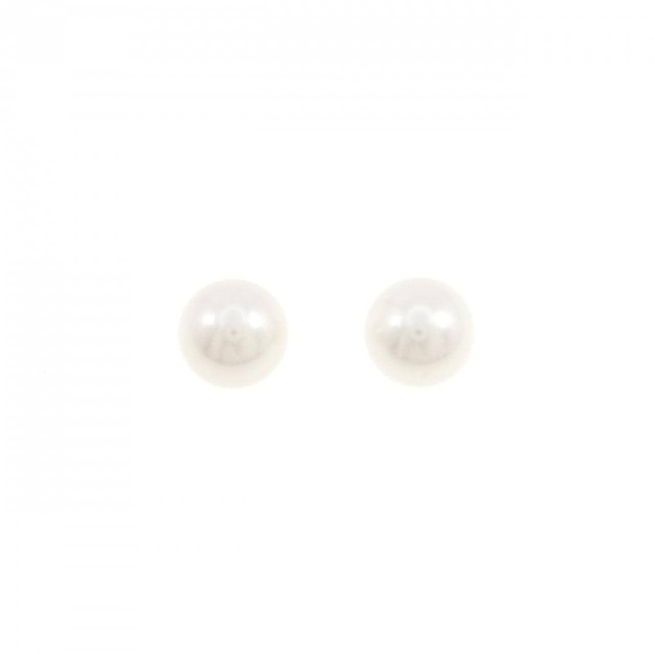 K18YG アコヤパール ピアス 7.8mm
