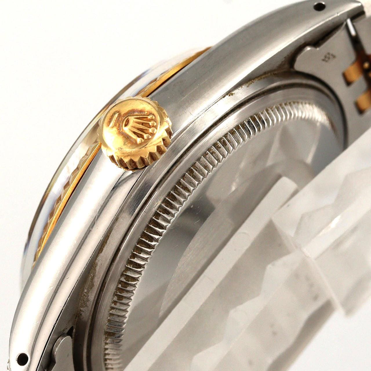 【ノーメンテナンス還元価格】ロレックス デイトジャスト 16013 SSxYG 自動巻 9番台
