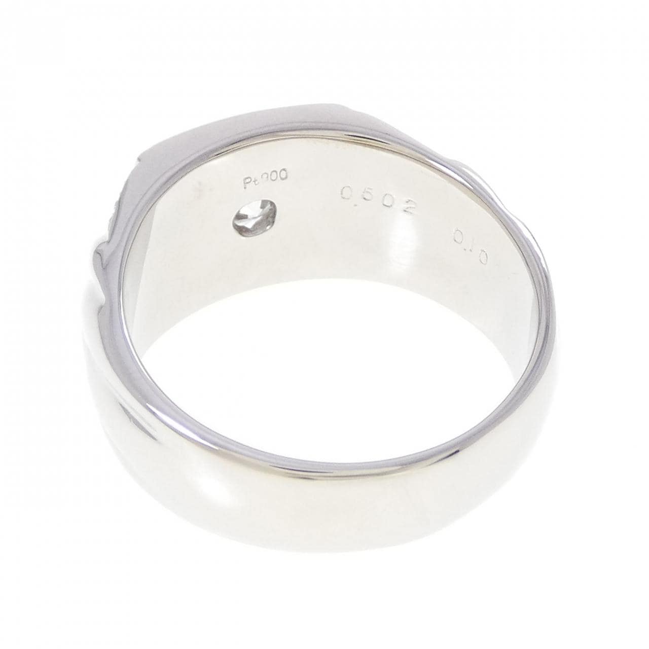 PT900 ダイヤモンド リング 0.502CT H SI2 Good