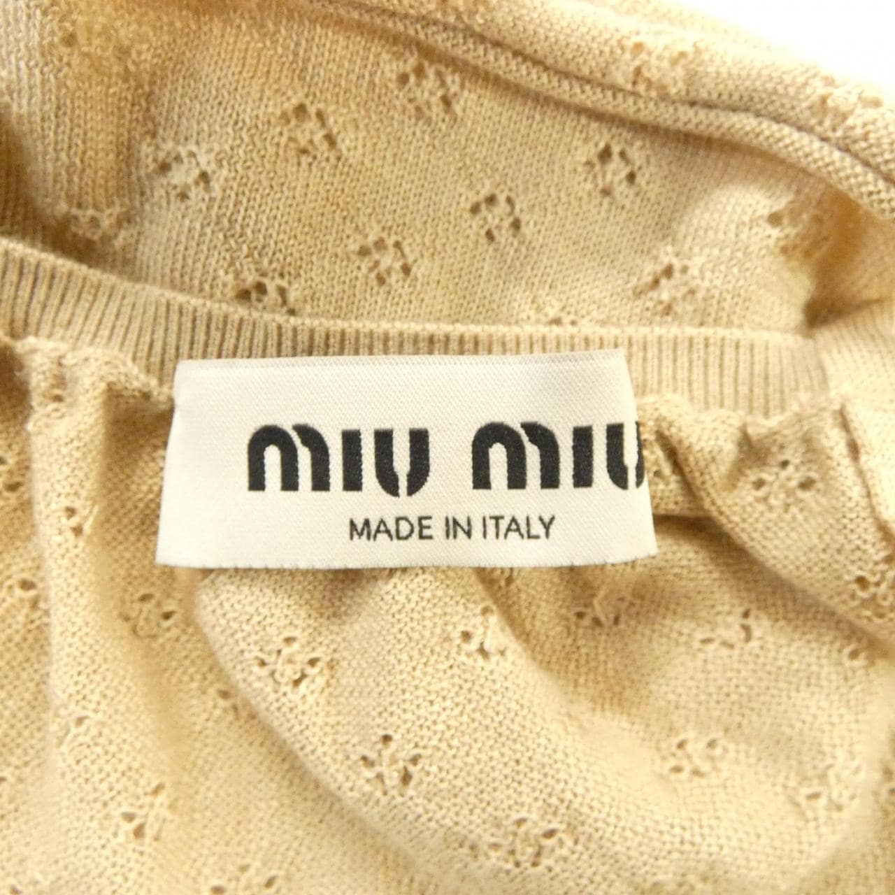 ミュウミュウ MIU MIU MMV134 SOOO 136Y キャミソール