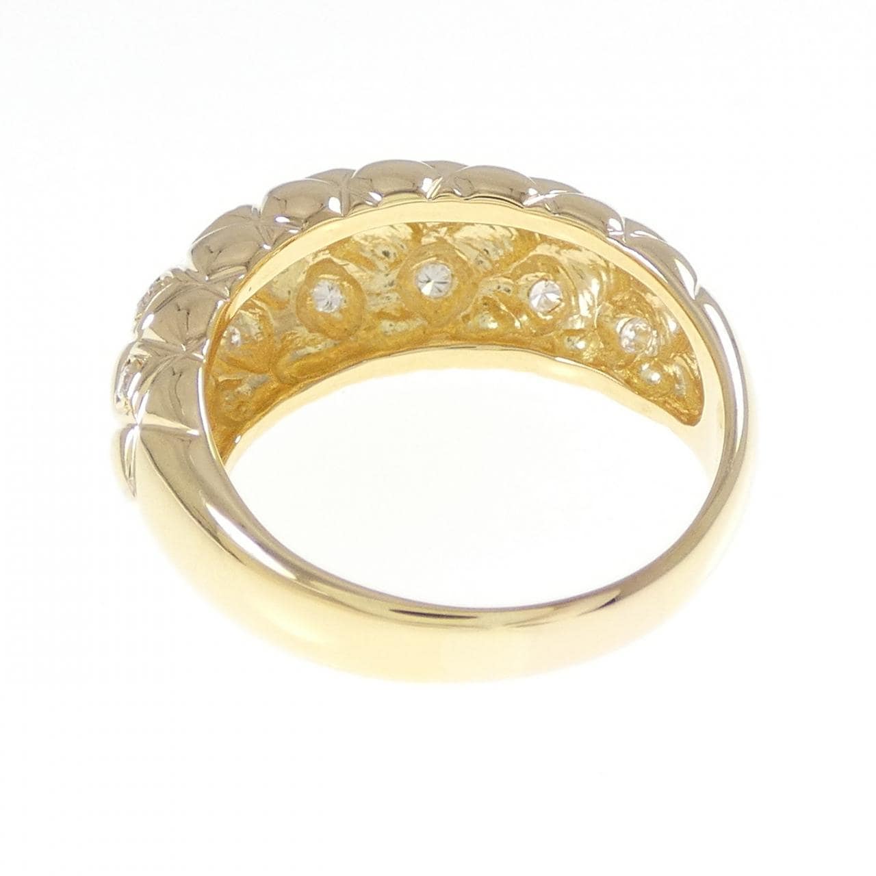 K18YG ダイヤモンド リング 0.15CT