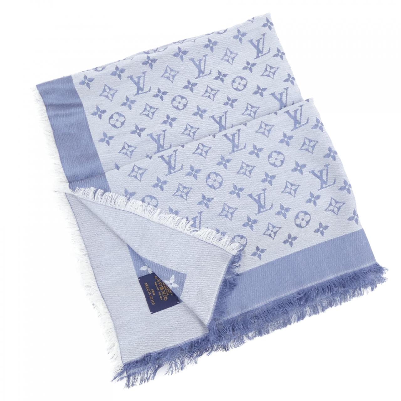 ルイヴィトン LOUIS VUITTON ショール モノグラム デニム M71382 SHAWL