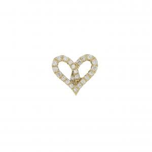 アーカー フィルージュハート ピアス 0.09CT 片耳