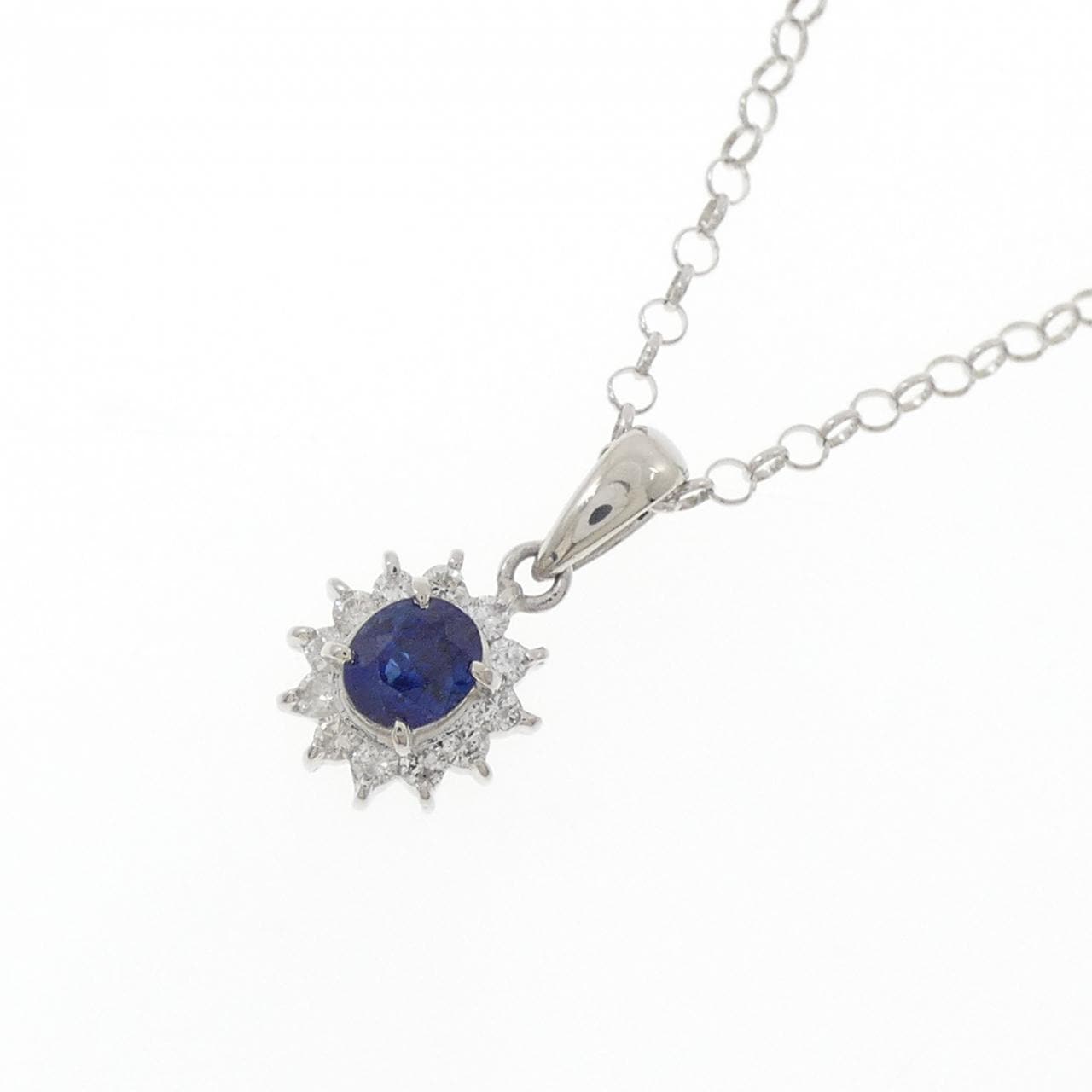 PT900/PT850 サファイヤ ネックレス 0.38CT